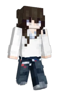 Front of Dahwia's skin
