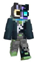 pickled bluewood and mirage Minecraft skin — Slim model