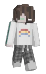 Aspe4n's Minecraft skin wearing the MCC 15th Year cape