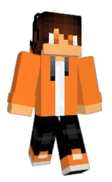 crusta and black Minecraft skin — Classic model — first worn by Marcelin3000