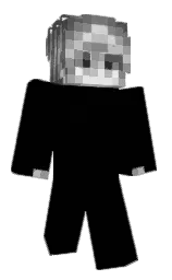 black and scorpion Minecraft skin — Slim model
