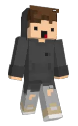Bxniii's Minecraft skin wearing the Cherry Blossom cape