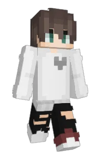 Front of Gavyns's skin