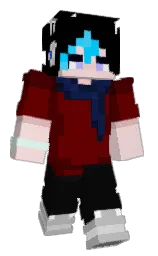 rosewood and black russian Minecraft skin — Slim model — first worn by GodHoney