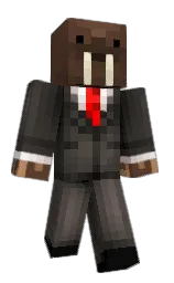 WalrusLiver's Minecraft skin wearing the Migrator cape