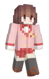 azalea and ferra Minecraft skin — Classic model — first worn by AutumnPigeon