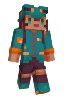 Front of Yolkbyte's skin