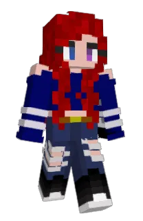 Front of SilveryHD's skin