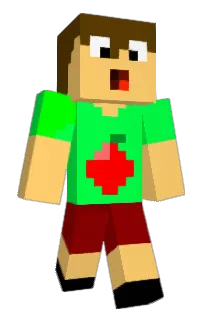 Front of Leggiblue's skin