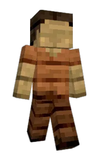 Front of Odu's skin