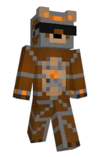 Front of Olothreuo's skin