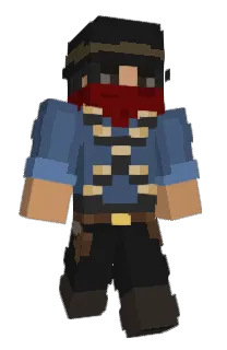 Front of Minecraft skin