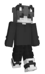 black and mine shaft Minecraft skin — Slim model — first worn by SILLYCATSILVER