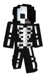 Skrillen's Minecraft skin wearing the Migrator cape