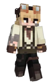 Front of crumpetly's skin