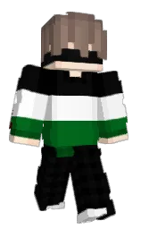 Slim Minecraft skin
