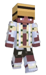link water and spindle Minecraft skin — Classic model — first worn by gsk4real