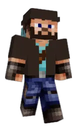 zeus and breaker bay Minecraft skin — Classic model