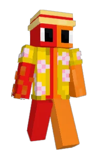 Front of FlameScythed's skin