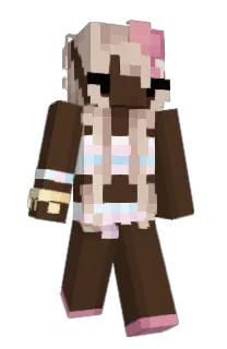 Front of ribbonemoji's skin