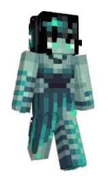 Echinaceadae's Minecraft skin wearing the Migrator cape