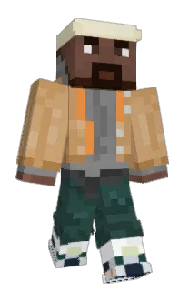 Front of Zwiebelpulver's skin