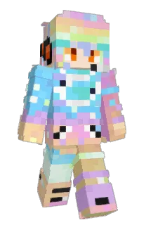 Front of UJVE's skin