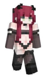 Slim Minecraft skin