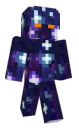 Hyauz's Minecraft skin wearing the Menace cape