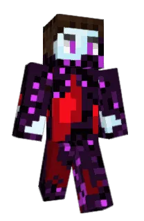 Front of Fycron's skin