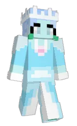 anakiwa and white Minecraft skin — Slim model — first worn by Agent_Luna