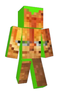 Front of Minecraft skin