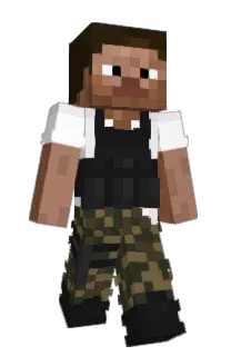 Front of Minecraft skin