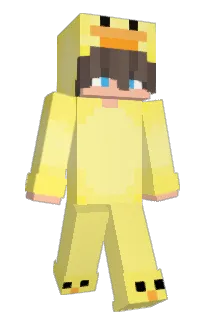 Front of DuckSea's skin