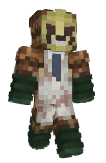 Front of Minecraft skin