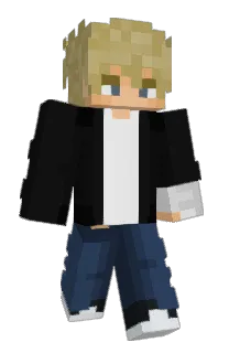 Front of squackett's skin