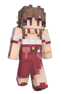 Front of Ishival's skin