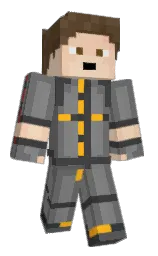 FaintLocket424's Minecraft skin wearing the Migrator cape