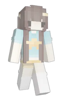 Front of eyeroll's skin