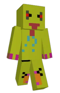 Front of Akkeboe's skin