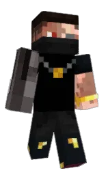 bunker and cod gray Minecraft skin — Classic model — first worn by elnadXB