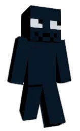 black and black pearl Minecraft skin — Classic model — first worn by liltimbob99