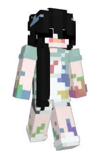 Front of Kewtam's skin