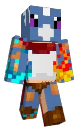chardonnay and wedgewood Minecraft skin — Classic model