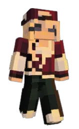 Slim Minecraft skin