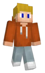 Bravestar's Minecraft skin wearing the Pan cape
