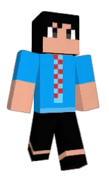black and tacao Minecraft skin — Classic model