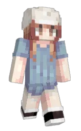 qjdzz's Minecraft skin wearing the 15th Anniversary cape