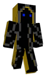 hot toddy and black Minecraft skin — Classic model