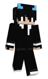 dannyxdtrue's Minecraft skin wearing the Purple Heart cape